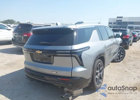 2025 Chevrolet Traverse Fwd High Country from USA, damaged, VIN 1GNERKRSXSJ297780